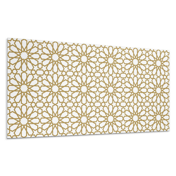 Płyta na ścianę Geometryczny wzór z gwiazdami