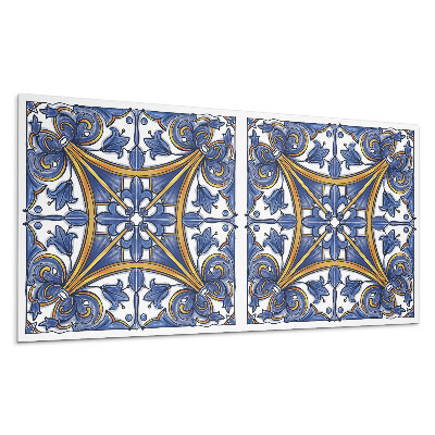 Płyta pcv na ścianę Wzór roślinny z ornamentami