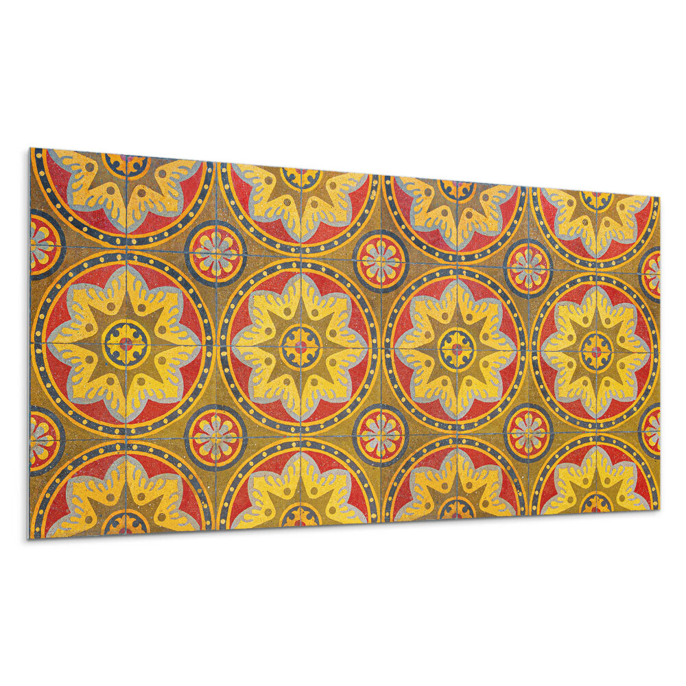 Panel na ścianę Wzór z kwiatowymi motywami