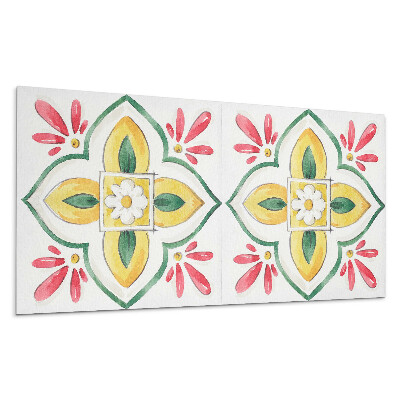 Panel pcv Kwiatowy wzór w ramie