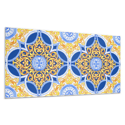 Panel na ścianę Wzór dekoracyjny z motywem florystycznym