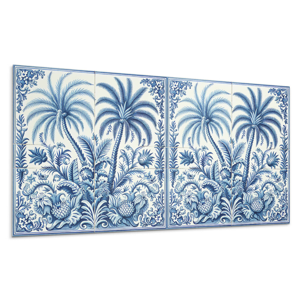 Panel ścienny Tropikalny wzór roślinny