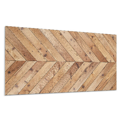 Panel ścienny Wzór desek w układzie skośnym