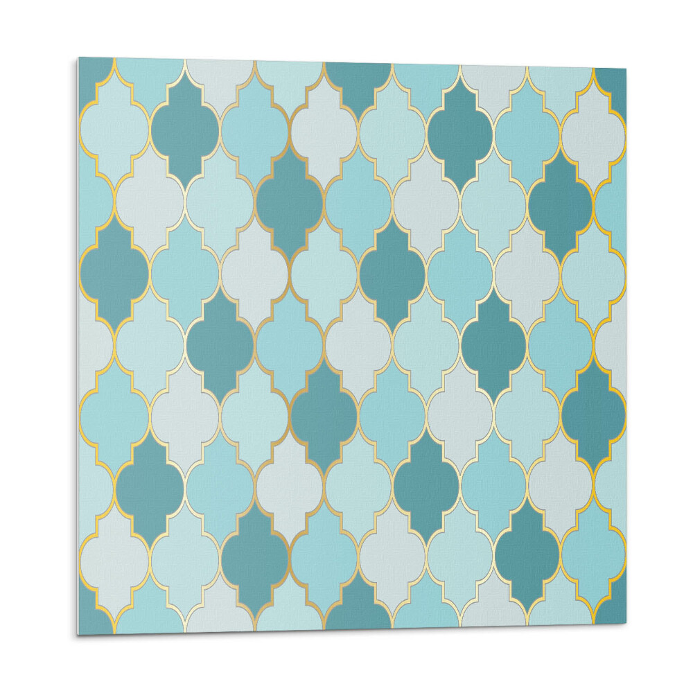 Panel dekoracyjny Falistowe kształty w dynamicznym układzie