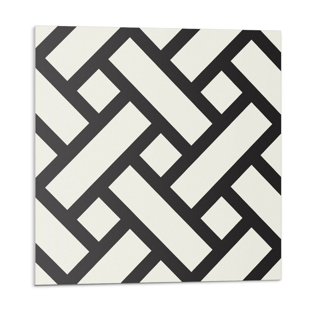 Płyta na ścianę Wzór geometryczny z plecionką