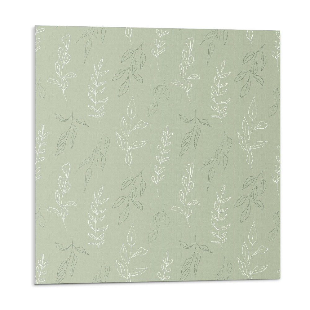 Panel ścienny Naturalny motyw liści w roślinnych kształtach