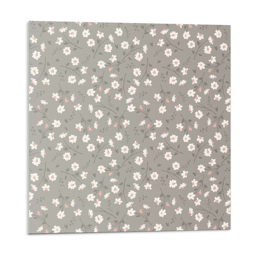 Płyta na ścianę Kwiatowy motyw