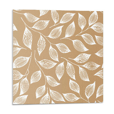 Płyta na ścianę Liście strukturalnym