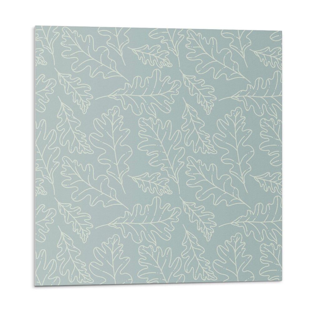 Panel ścienny pcv Liściasty wzór na subtelnym tle