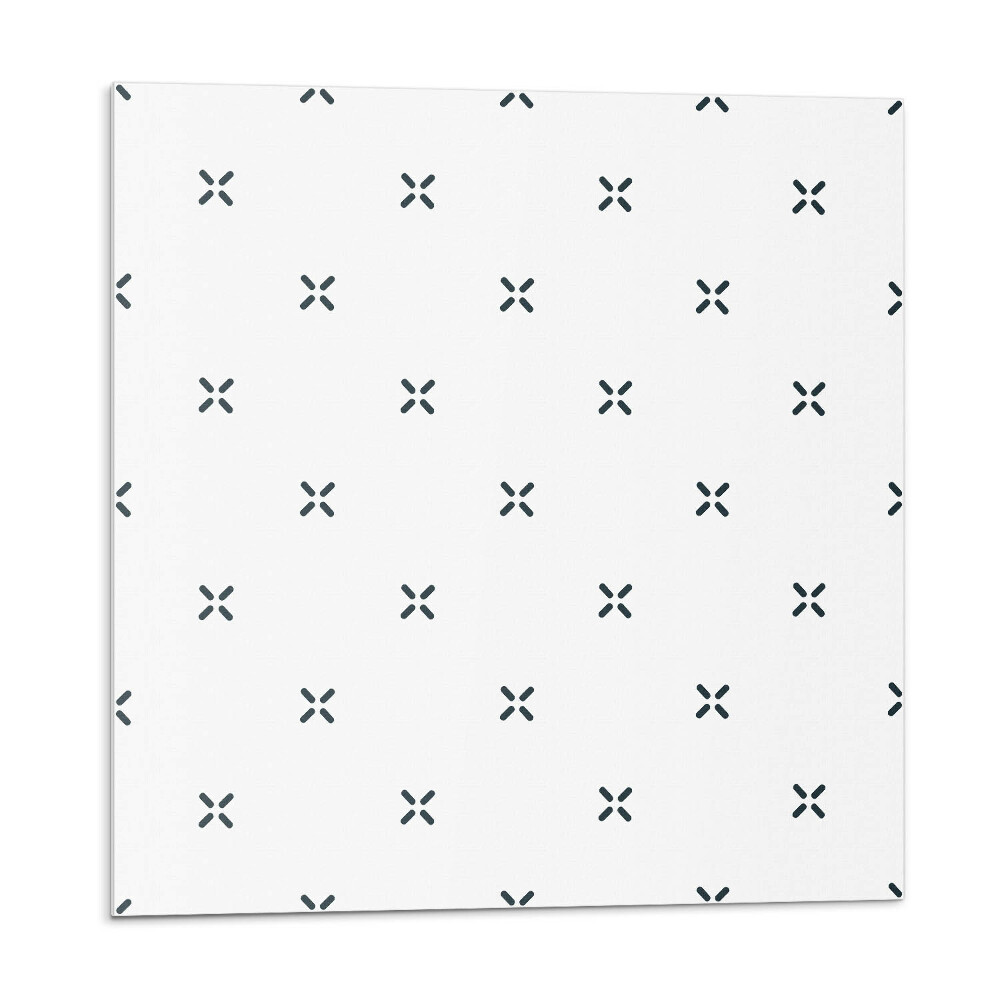Panel dekoracyjny Minimalistyczny motyw krzyżykowy