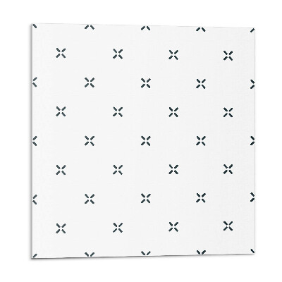 Panel dekoracyjny Minimalistyczny motyw krzyżykowy