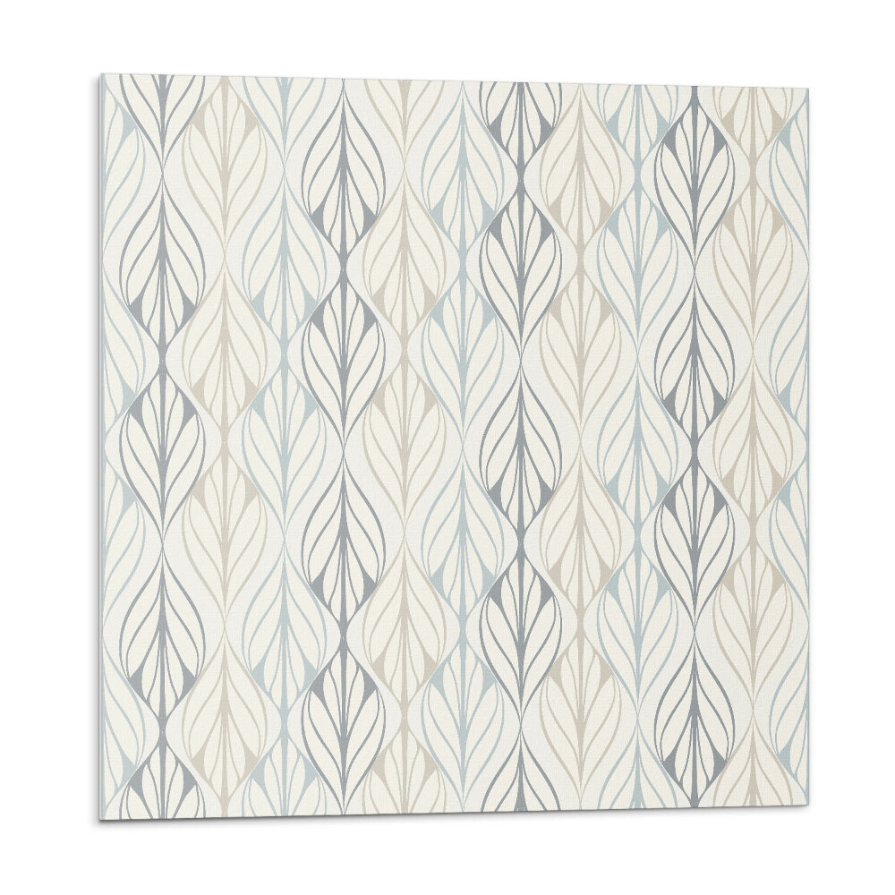 Panel ścienny Liściasty motyw w rombowym stylu