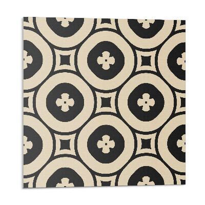 Panel dekoracyjny Wzór kwadratowych figur geometrycznych