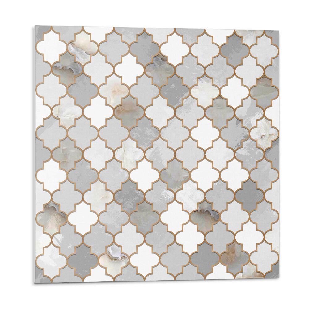 Panel ścienny Mozaikowe kształty w harmonijnym stylu