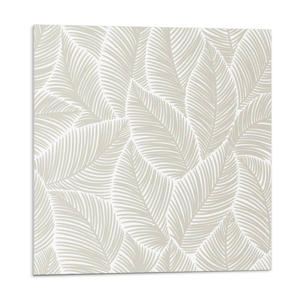 Panel ścienny Liściasty układ graficzny