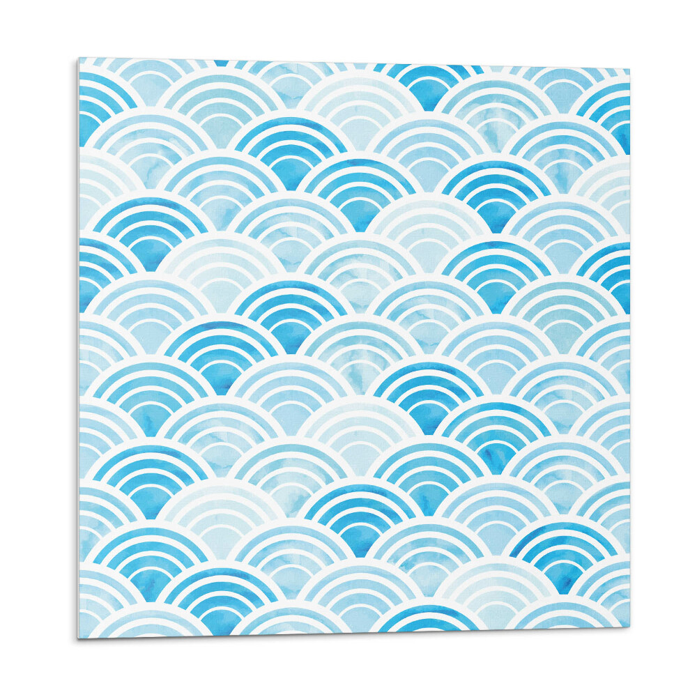 Panel dekoracyjny Harmonijne fale w płynnej kompozycji