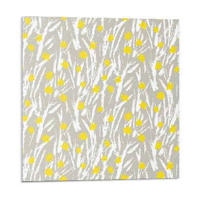 Płyta na ścianę Kwiatowy motyw