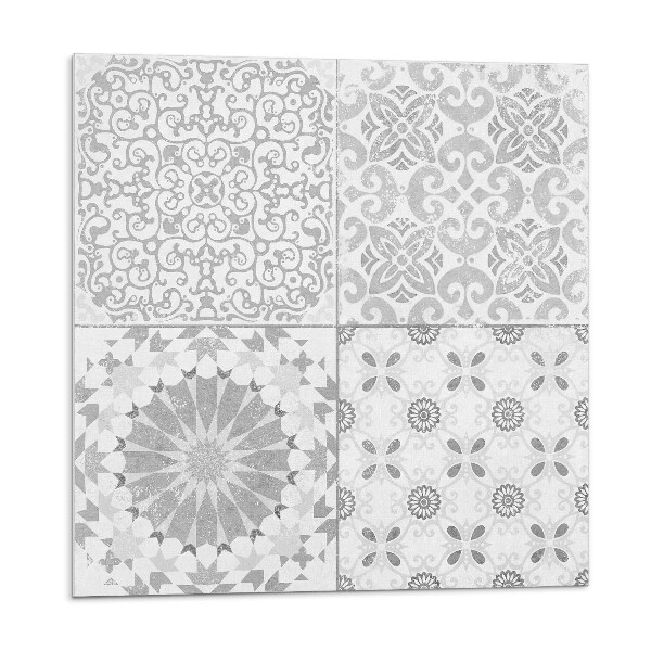 Panel ścienny Motyw geometryczno-kwiatowy