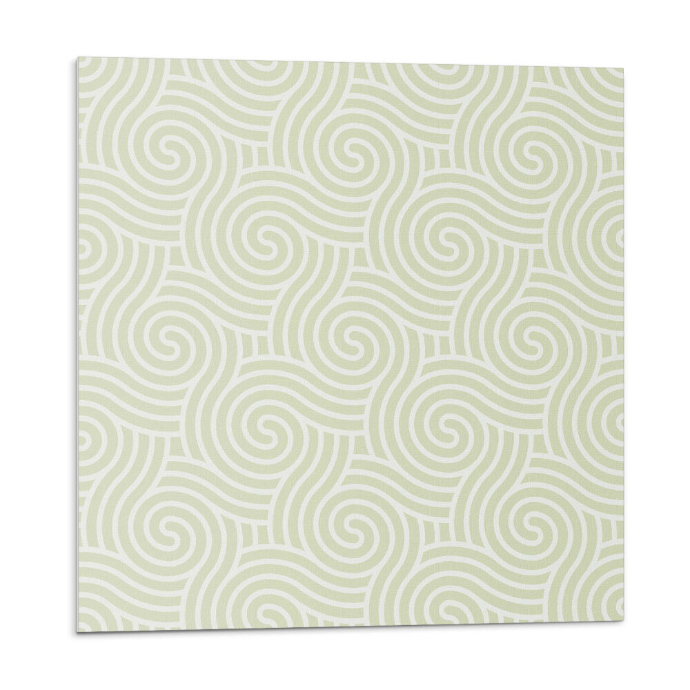 Panel dekoracyjny Spiralne fale w dynamicznym wzorze