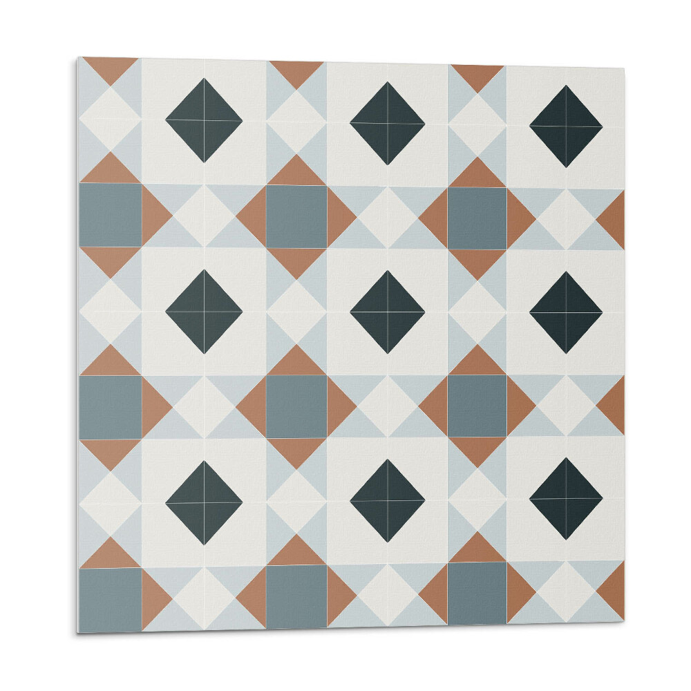 Panel ścienny Kaflowy motyw geometryczny