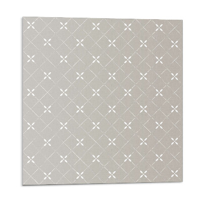 Płyta na ścianę Wzór rombowy w geometrycznej odsłonie