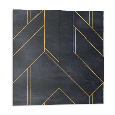 Panel ścienny pcv Wzór linii i form geometrycznych