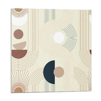 Panel dekoracyjny Abstrakcyjne wzory linii i form