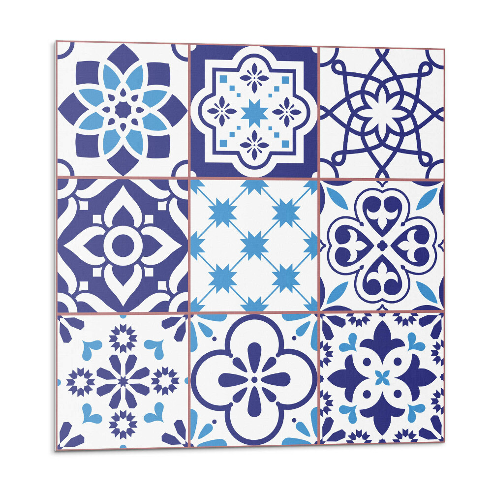 Panel ścienny Kafelkowe geometryczne motywy