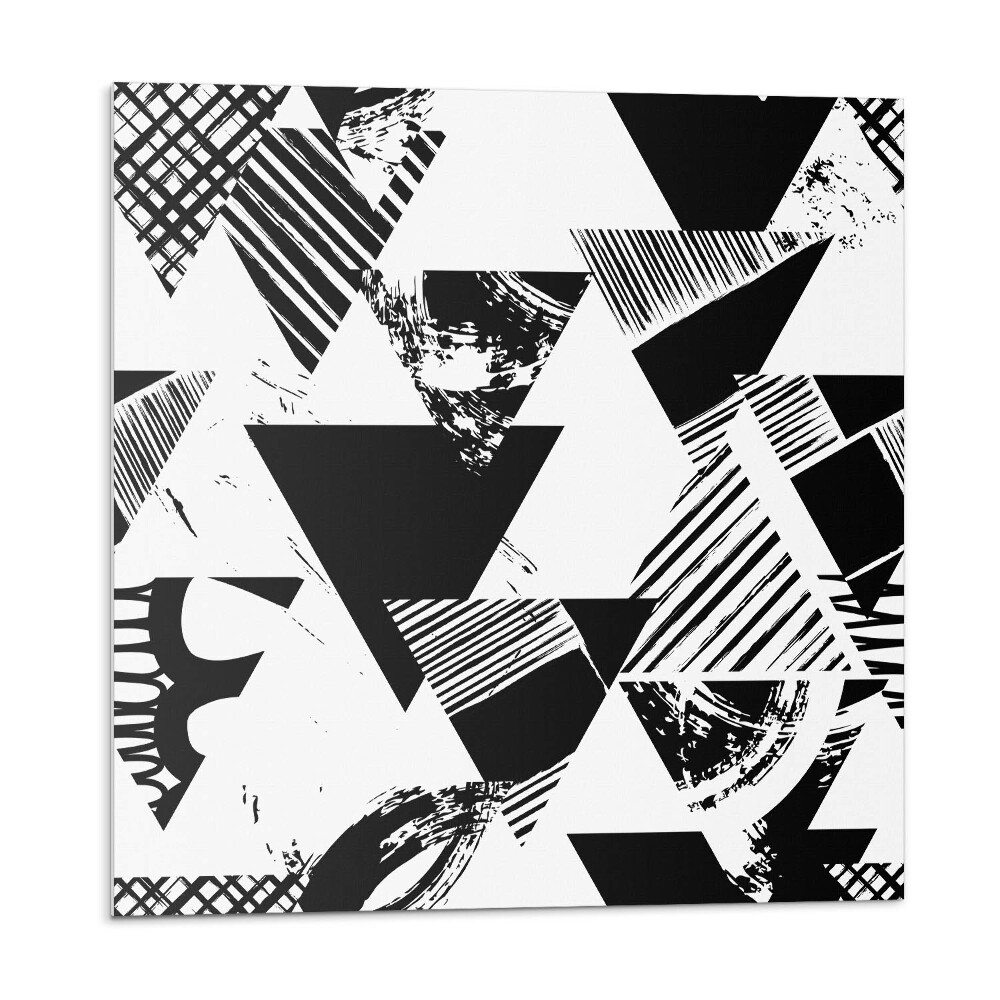 Panel ścienny Trójkątna geometria w designie