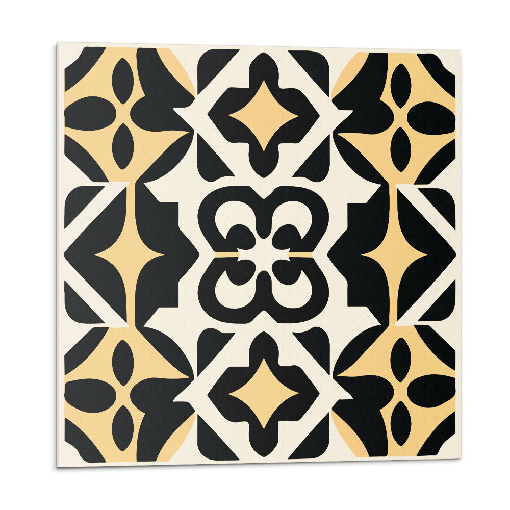 Płyta na ścianę Wzór geometryczny z motywami