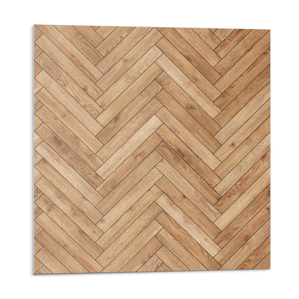 Płyta na ścianę Deska w stylu jodełki