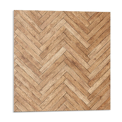 Płyta na ścianę Deska w stylu jodełki