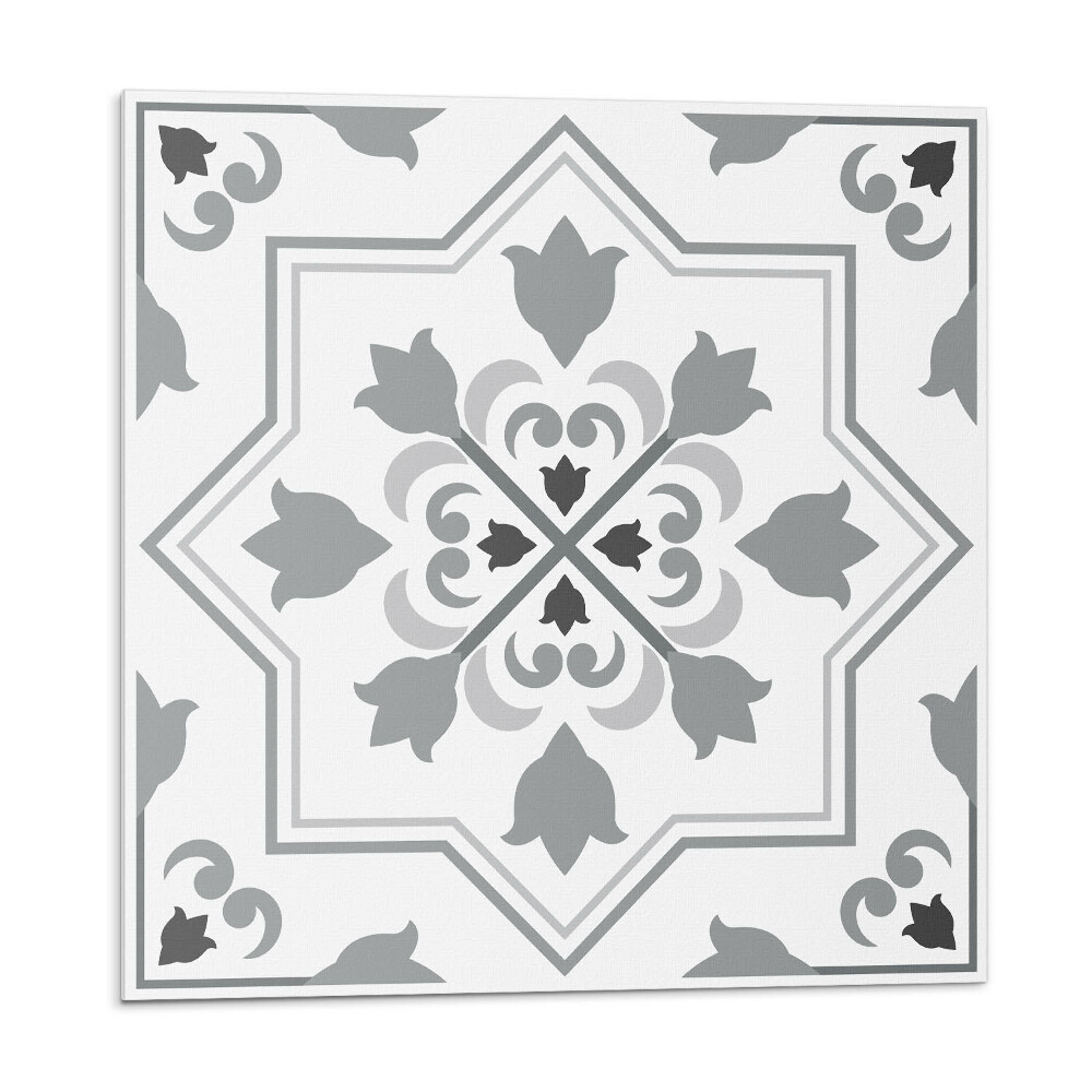 Płyta na ścianę Kwiatowy design w harmonijnych odcieniach