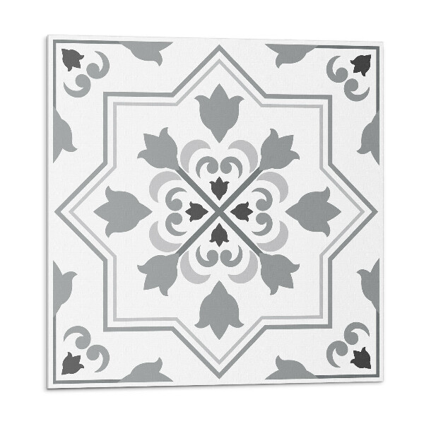 Płyta na ścianę Kwiatowy design w harmonijnych odcieniach