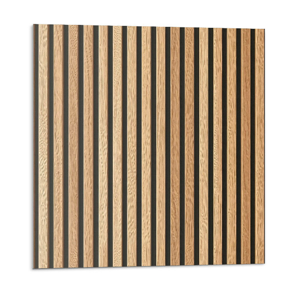 Panel ścienny Pionowe linie na desce