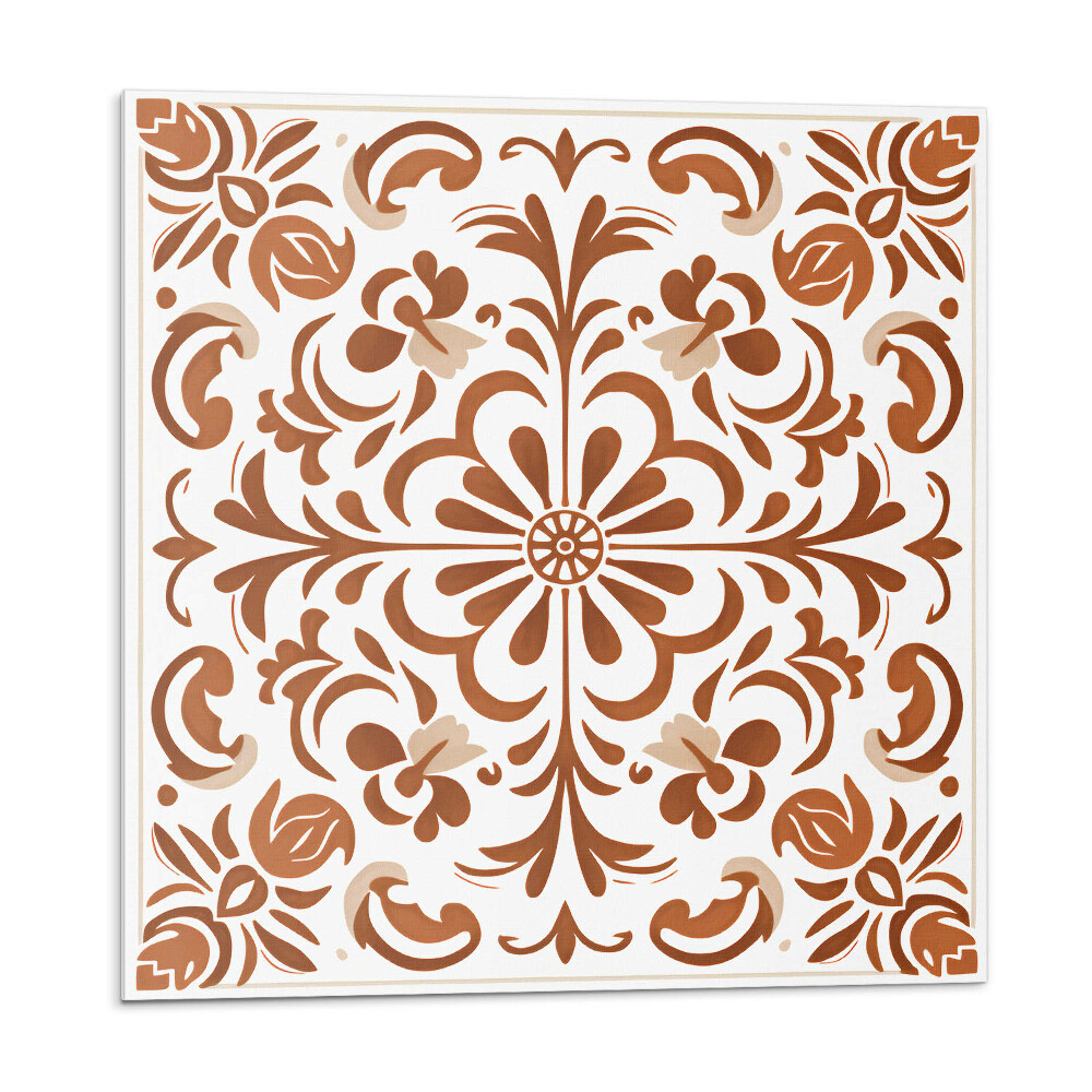 Panel ścienny Kwiatowy wzór ornamentowy