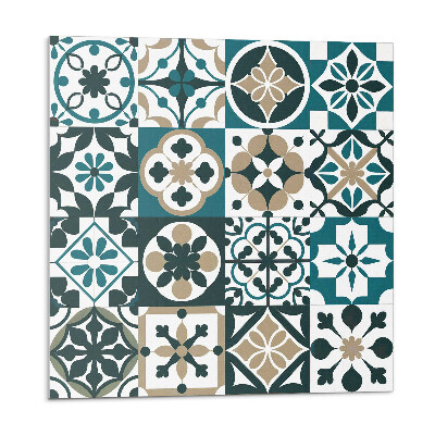 Panel ścienny pcv Kafelkowe wzory w harmonijnym układzie