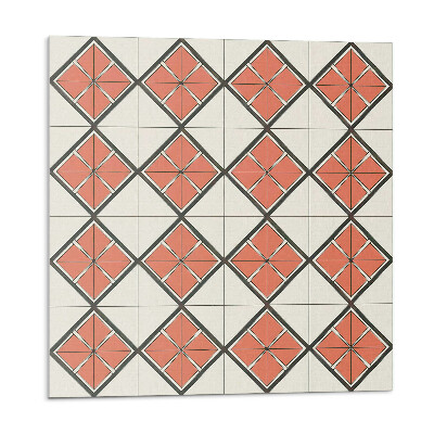 Panel ścienny pcv Wzór rombów w stylu geometrycznym