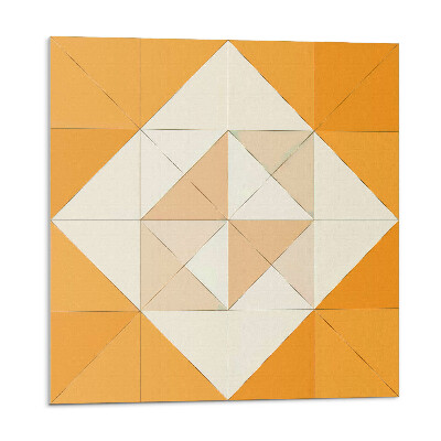 Panel ścienny Wzór rombowy w geometrycznej formie