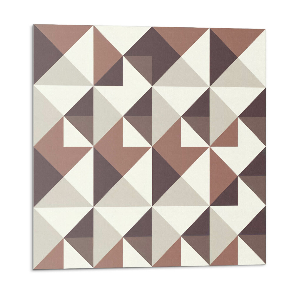 Panel ścienny pcv Abstrakcyjne trójkąty w geometrycznym stylu