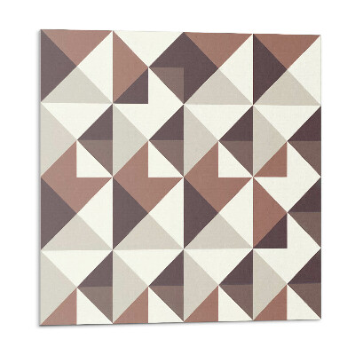 Panel ścienny pcv Abstrakcyjne trójkąty w geometrycznym stylu