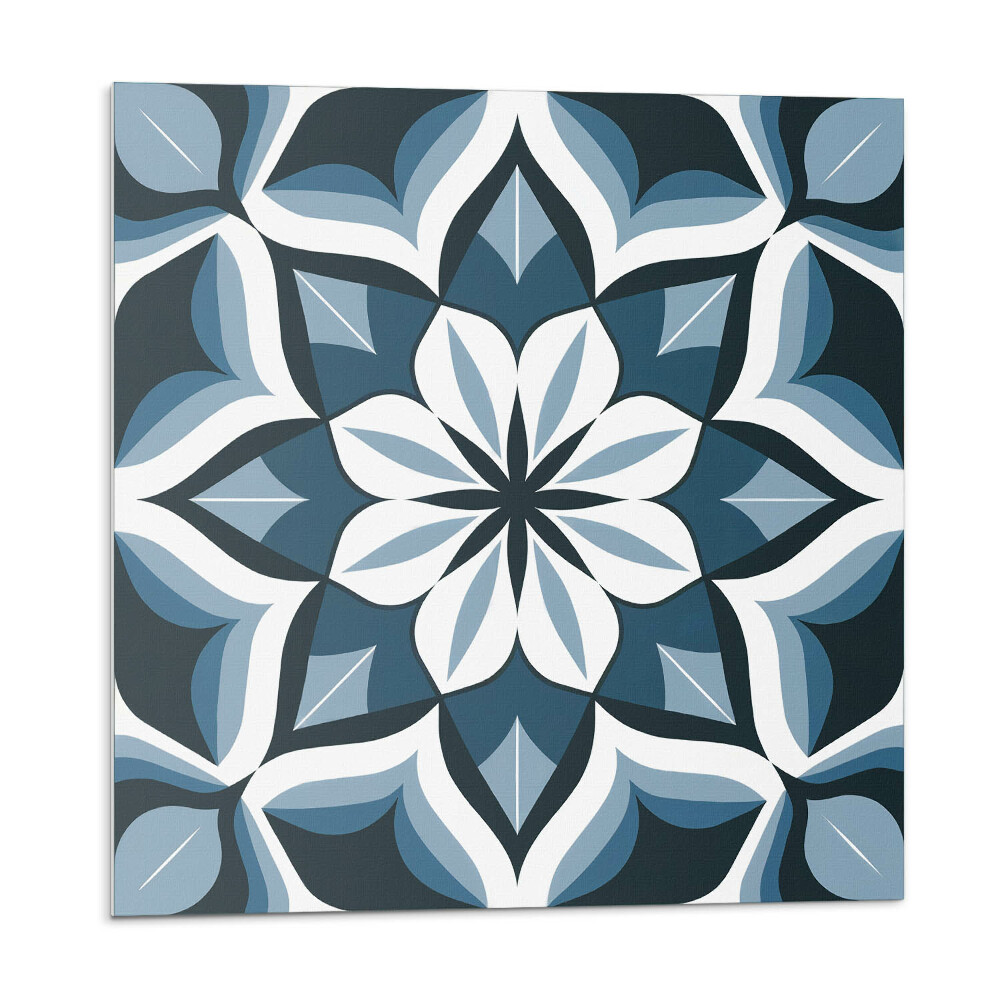 Panel dekoracyjny Kwiatowa harmonia w symetrii