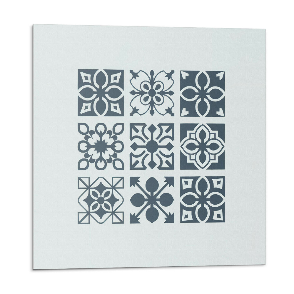 Płyta na ścianę Kształty geometryczne w prostokątach