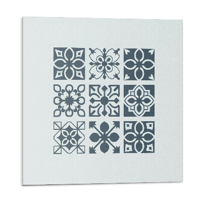 Płyta na ścianę Kształty geometryczne w prostokątach