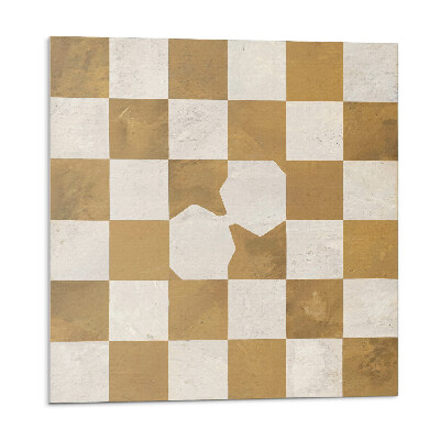 Panel dekoracyjny Nowoczesna graficzna szachownica