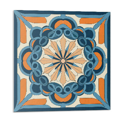 Płyta na ścianę Kwiatowa mandala w harmonijnych kręgach