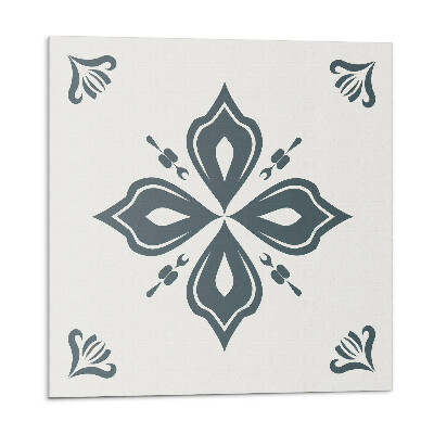 Panel ścienny Kwiatowy wzór w krzyżu