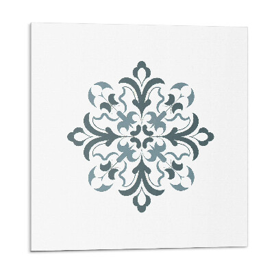 Płyta na ścianę Kwiatowy motyw w harmonijnej symetrii