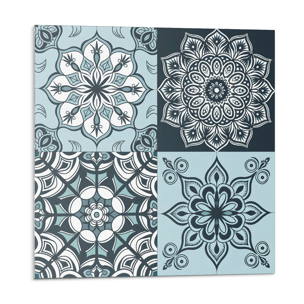 Panel ścienny pcv Wzory mandali w kratkę