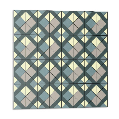 Płyta na ścianę Kratkowy wzór geometryczny